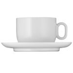 فنجان و نعلبکی دبلیو ام اف مدل WMF Barista Cappuccino بسته 2 عددی