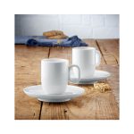 فنجان و نعلبکی دبلیو ام اف مدل WMF Barista Espresso بسته 2 عددی